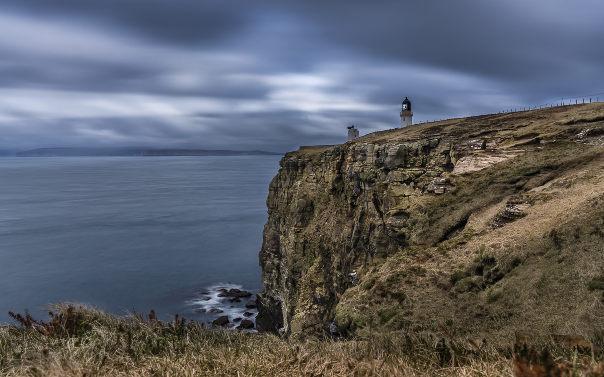 Dunnet Head, Skotlanti: Panoraamanäkymät, toisen maailmansodan bunkkerit ja majakka